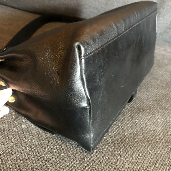 IL BISONTE SHOULDER BAG IN COWHIDE LEATHER A2468 C - Picture 3 of 8